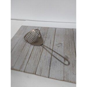Metal Skimmer Drainer #4 Strainer Blender 10 1/2" Hong Kong